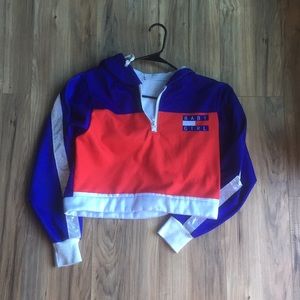 Baby Girl Cropped Hoodie